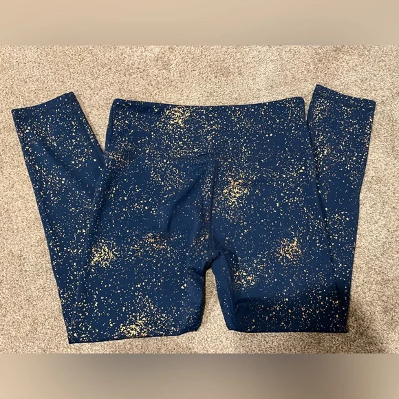 ZYIA Stay Gold Light & Tight Speckled 7/8 Leggings - Picture 10 of 13